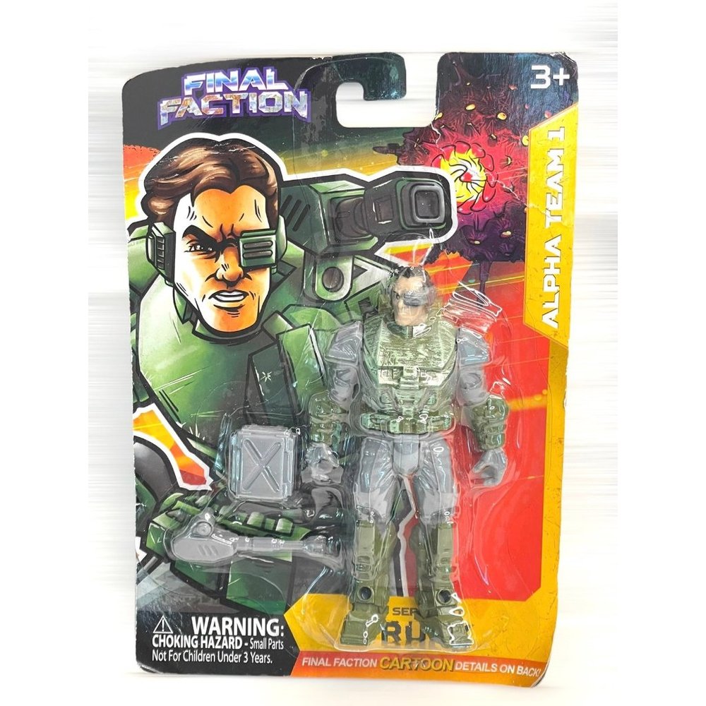Final Faction Alpha Team 1 Sergeant Ruck Action Figure